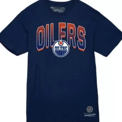 Apparel Mitchell & Ness T-Shirts & Tops-Minor Penalty Tee Edmonton Oilers
