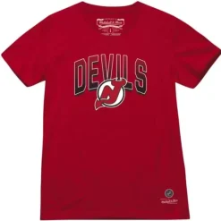 Apparel Mitchell & Ness T-Shirts & Tops-Minor Penalty Tee New Jersey Devils