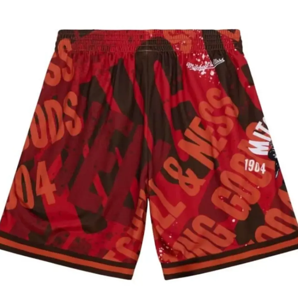 Apparel Mitchell & Ness Shorts- Big Face Fashion Shorts