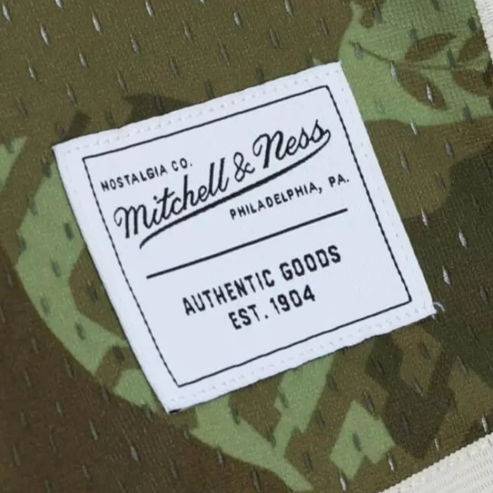 Shorts Mitchell & Ness - Ghost Green Camo Replica Branded Shorts