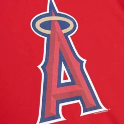 Apparel Mitchell & Ness T-Shirts & Tops-Mlb A Logo Tee Angels