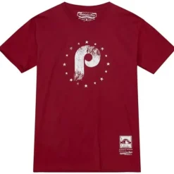 Apparel Mitchell & Ness T-Shirts & Tops-Mlb P Tee Phillies