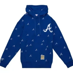 Apparel Mitchell & Ness Hoodies & Sweatshirts-Mlb Repeat Hoody Atlanta Braves