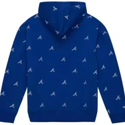 Apparel Mitchell & Ness Hoodies & Sweatshirts-Mlb Repeat Hoody Atlanta Braves