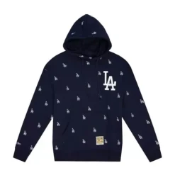 Apparel Mitchell & Ness Hoodies & Sweatshirts-Mlb Repeat Hoody Los Angeles Dodgers