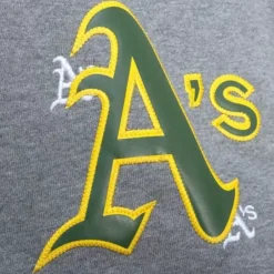 Apparel Mitchell & Ness Hoodies & Sweatshirts-Mlb Repeat Hoody Oakland Athletics
