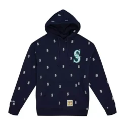 Apparel Mitchell & Ness Hoodies & Sweatshirts-Mlb Repeat Hoody Seattle Mariners