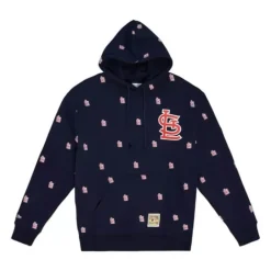 Apparel Mitchell & Ness Hoodies & Sweatshirts-Mlb Repeat Hoody St. Louis Cardinals