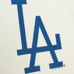 Apparel Mitchell & Ness T-Shirts & Tops-Mlb Script Wordmark Tee Dodgers