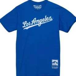 Apparel Mitchell & Ness T-Shirts & Tops-Mlb Tee Dodgers