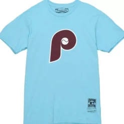 Apparel Mitchell & Ness T-Shirts & Tops-Mlb Traditional Tee Phillies