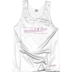 Apparel Mitchell & Ness T-Shirts & Tops-M&N Breast Cancer Awareness Women'S Mesh Tank