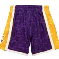 Apparel Mitchell & Ness Shorts-M&N X Bape Los Angeles Lakers Shorts