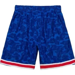 Apparel Mitchell & Ness Shorts-M&N X Bape New Jersey Nets Shorts