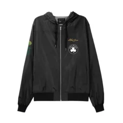 Apparel Mitchell & Ness Jackets & Outerwear-M&N X Br Crew Jacket Boston Celtics