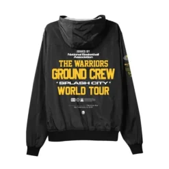 Apparel Mitchell & Ness Jackets & Outerwear-M&N X Br Crew Jacket Golden State Warriors
