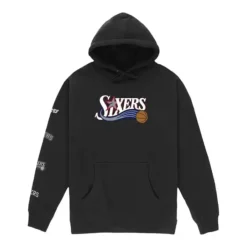 Apparel Mitchell & Ness Hoodies & Sweatshirts-M&N X Br Logo Evolution Hoodie Philadelphia 76Ers