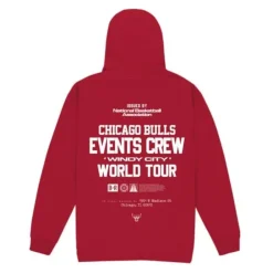 Apparel Mitchell & Ness Hoodies & Sweatshirts-M&N X Br World Tour Crew Hoodie Chicago Bulls