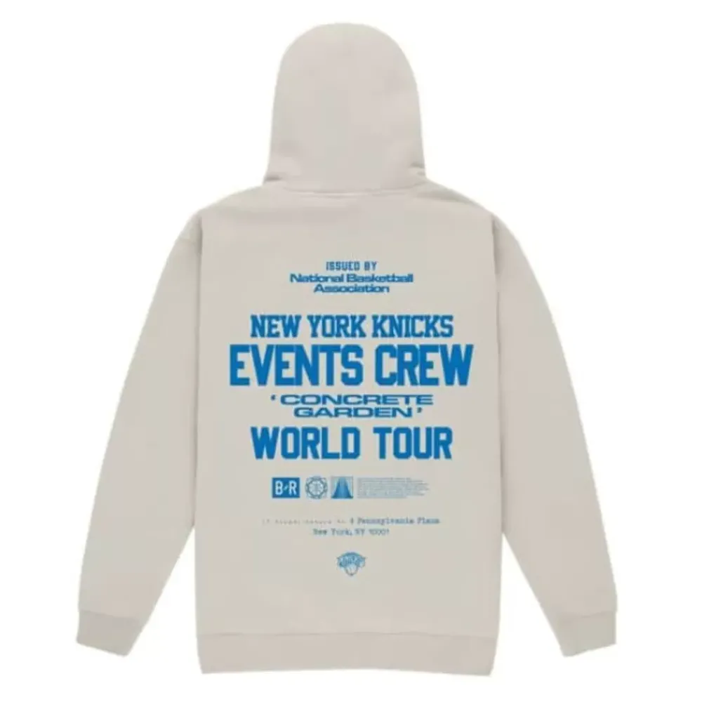 Apparel Mitchell & Ness Hoodies & Sweatshirts-M&N X Br World Tour Crew Hoodie New York Knicks