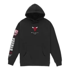 Apparel Mitchell & Ness Hoodies & Sweatshirts-M&N X Br World Tour Hoodie Chicago Bulls