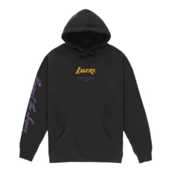 Apparel Mitchell & Ness Hoodies & Sweatshirts-M&N X Br World Tour Hoodie Los Angeles Lakers