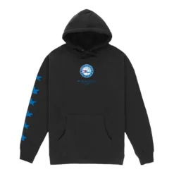 Apparel Mitchell & Ness Hoodies & Sweatshirts-M&N X Br World Tour Hoodie Philadelphia 76Ers
