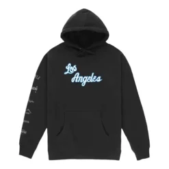 Apparel Mitchell & Ness Hoodies & Sweatshirts-M&N X Br World Tour Logo Evolution Hoodie Los Angeles Lakers