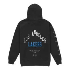 Apparel Mitchell & Ness Hoodies & Sweatshirts-M&N X Br World Tour Logo Evolution Hoodie Los Angeles Lakers