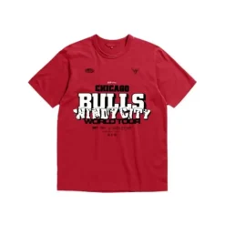 Apparel Mitchell & Ness T-Shirts & Tops-M&N X Br World Tour T-Shirt Chicago Bulls