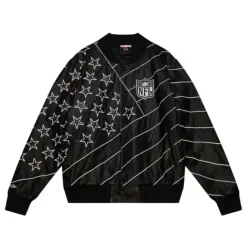 Apparel Mitchell & Ness Jackets & Outerwear-M&N X Fenty Premium Leather Jacket