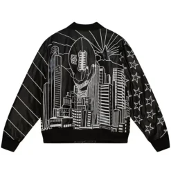 Apparel Mitchell & Ness Jackets & Outerwear-M&N X Fenty Premium Leather Jacket