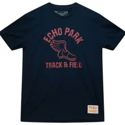 Apparel Mitchell & Ness T-Shirts & Tops-M&N X Fred Segal Echo Park Track Ss Tee