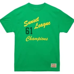 Apparel Mitchell & Ness T-Shirts & Tops-M&N X Fred Segal Sunset League Ss Tee