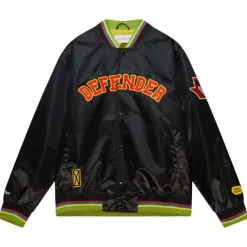 Apparel Mitchell & Ness Jackets & Outerwear-M&N X Hebru Satin Jacket