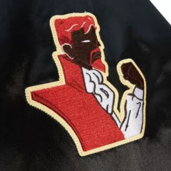 Apparel Mitchell & Ness Jackets & Outerwear-M&N X Hebru Satin Jacket