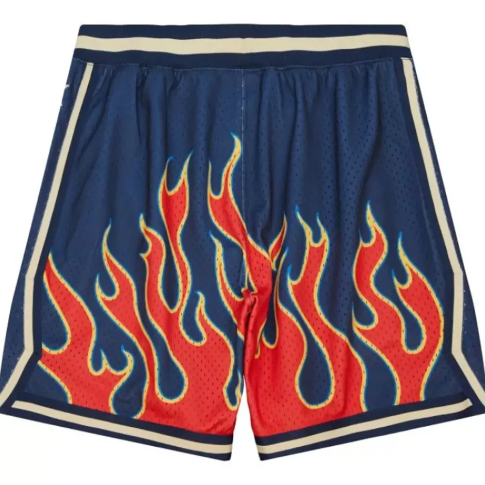 Apparel Mitchell & Ness Shorts-M&N X Jfg Flame Shorts Chicago Cubs