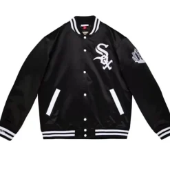 Apparel Mitchell & Ness Jackets & Outerwear-M&N X Joe Freshgoods Satin Jacket Chicago White Sox