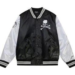 Apparel Mitchell & Ness Jackets & Outerwear-M&N X Mastermind Lightweight Satin Jacket