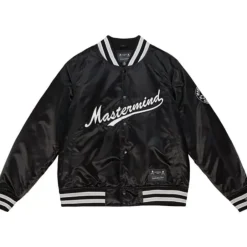 Apparel Mitchell & Ness Jackets & Outerwear-M&N X Mastermind Satin Jacket