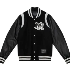Apparel Mitchell & Ness Jackets & Outerwear-M&N X Mastermind Varsity Jacket