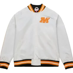 Apparel Mitchell & Ness Jackets & Outerwear-M&N X Mclaren Lightweight Satin Jacket Vegas Edition