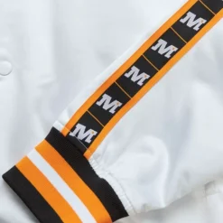 Apparel Mitchell & Ness Jackets & Outerwear-M&N X Mclaren Lightweight Satin Jacket Vegas Edition