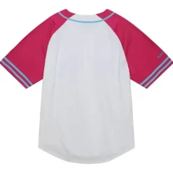 Apparel Mitchell & Ness T-Shirts & Tops-M&N X Mclaren Miami Grand Prix Cotton Button Front