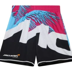 Apparel Mitchell & Ness Shorts-M&N X Mclaren Miami Grand Prix Sublimated Mesh Shorts