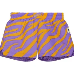 Apparel Mitchell & Ness Shorts-M&N X Melody Ehsani Puffer Short Los Angeles Lakers