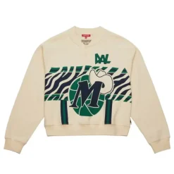 Apparel Mitchell & Ness Hoodies & Sweatshirts-M&N X Melody Ehsani Raglan Pullover Dallas Mavericks