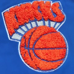 Apparel Mitchell & Ness Jackets & Outerwear-M&N X Melody Ehsani Satin Jacket New York Knicks