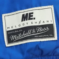 Apparel Mitchell & Ness Jackets & Outerwear-M&N X Melody Ehsani Satin Jacket New York Knicks