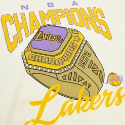 Apparel Mitchell & Ness T-Shirts & Tops-M&N X Melody Ehsani Ss Tee Los Angeles Lakers