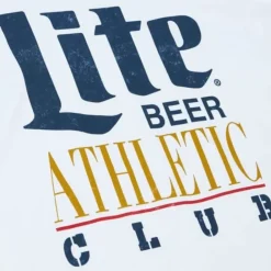 Apparel Mitchell & Ness T-Shirts & Tops-M&N X Miller Lite Stacked Athletic Club Tee